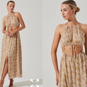 Astr the label cutout dress